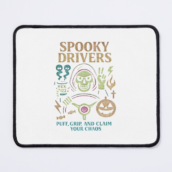 Item preview, Spooky Drivers – Skeleton Chaos Halloween Classic T-Shirt designed and sold by inkfluenceart.