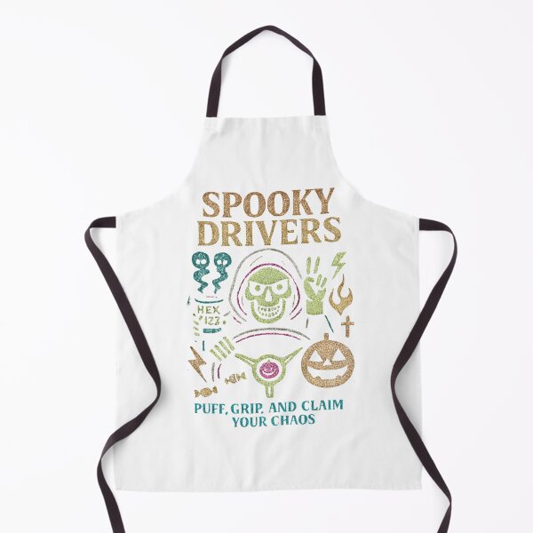 Item preview, Spooky Drivers – Skeleton Chaos Halloween Classic T-Shirt designed and sold by inkfluenceart.