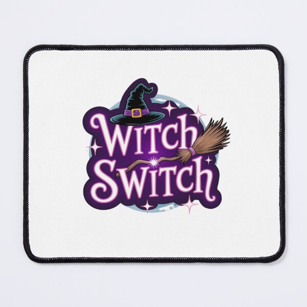 Item preview, Witch Switch Magical Halloween Sticker Design designed and sold by Imaginarium of Chaos falcon88 .