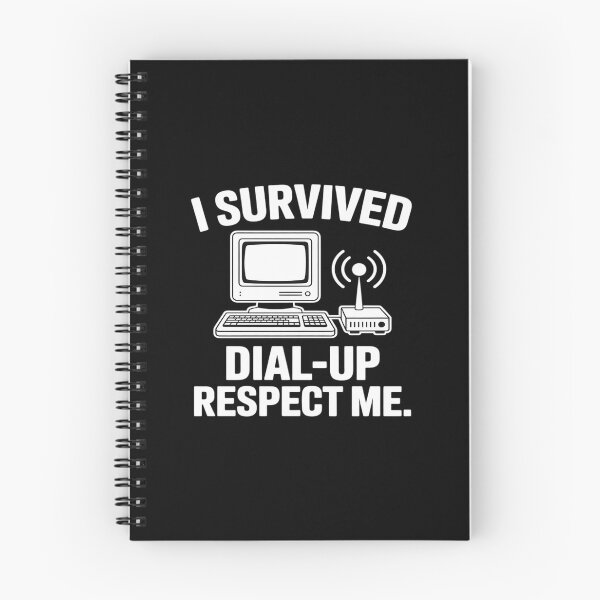Item preview, i Survived Dial - Up - Vintage Tech Throwback Premium designed and sold by KingsLife1994.