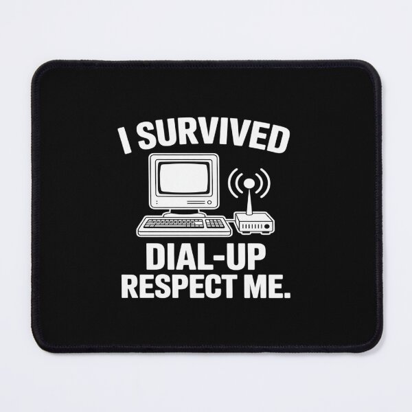 Item preview, i Survived Dial - Up - Vintage Tech Throwback Premium designed and sold by KingsLife1994.