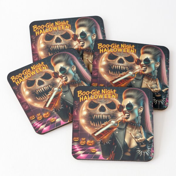 Item preview, Punk Lady Halloween Skull Disco designed and sold by Voodoo Store Paranormal Collections.