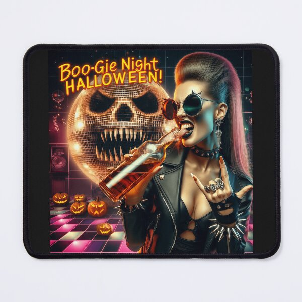 Item preview, Punk Lady Halloween Skull Disco designed and sold by Voodoo Store Paranormal Collections.