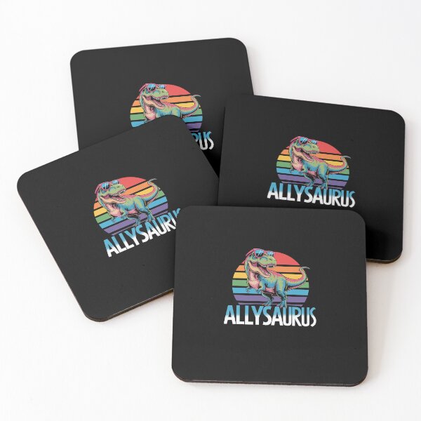 Item preview, Allysaurus Dinosaur Rainbow Flag Pride Month designed and sold by SlogariArt.