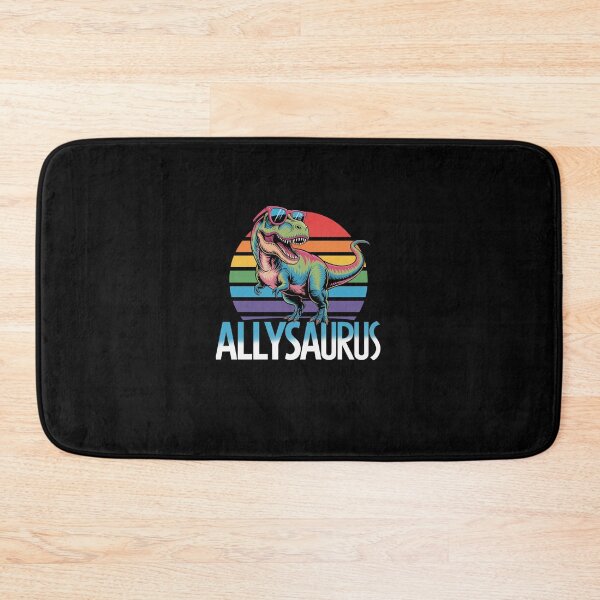Item preview, Allysaurus Dinosaur Rainbow Flag Pride Month designed and sold by SlogariArt.