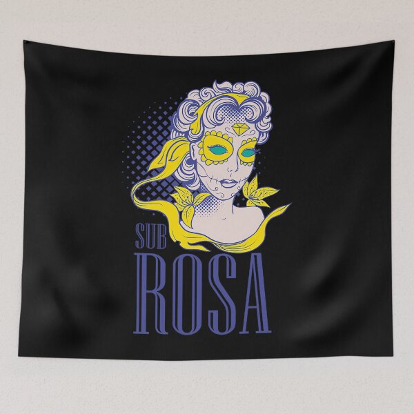 Item preview, Sub Rosa Sugar Skull Lady Jacob Zelazny Transparent	 designed and sold by itqpwftnh16.