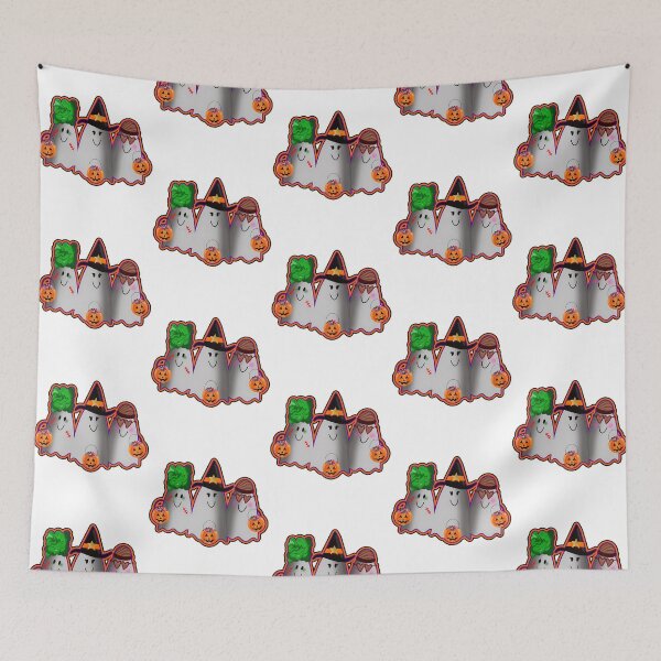 Item preview, Funky Ghosts Trick Or Treating designed and sold by reedfoley.