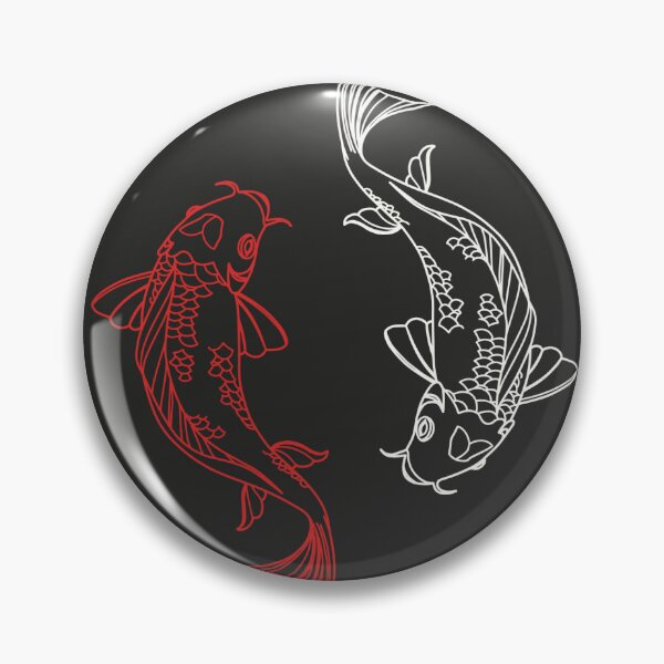 Item preview, Minimalist Koi Fish Yin Yang Design – Japanese Inspired Oversized T-Shirt Print designed and sold by FashionLegacy.