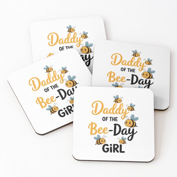 Item preview, Daddy of The Bee Day Girl Bee Birthday Dad designed and sold by Sunset4Bones.