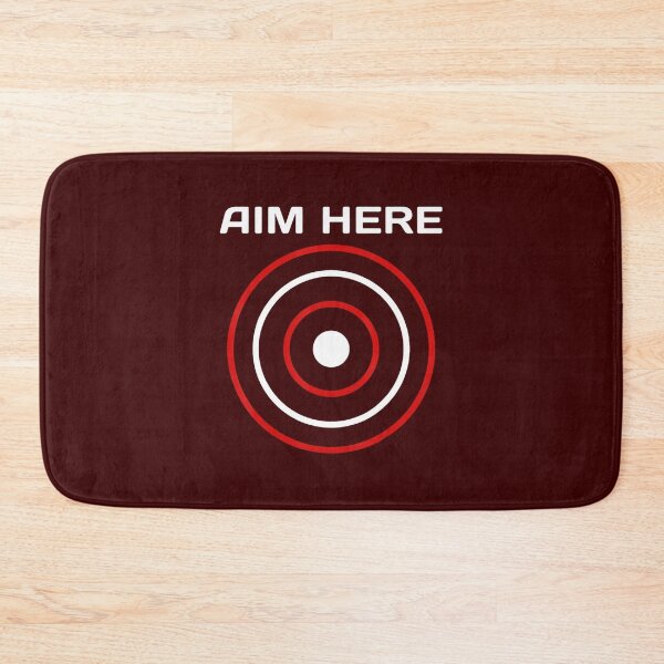 Item preview, Aim Here Darts Players Bullseye Target Shooting Club designed and sold by Easonseay.