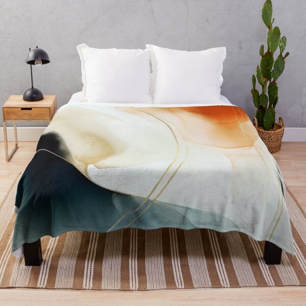 Item preview, Fluid Abstract with Gold Accents designed and sold by caracatita75.