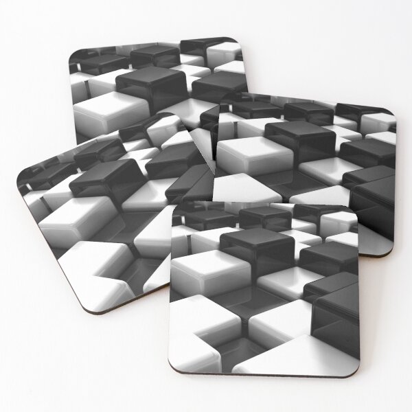 Item preview, abstract cubes designed and sold by moz_gallery.