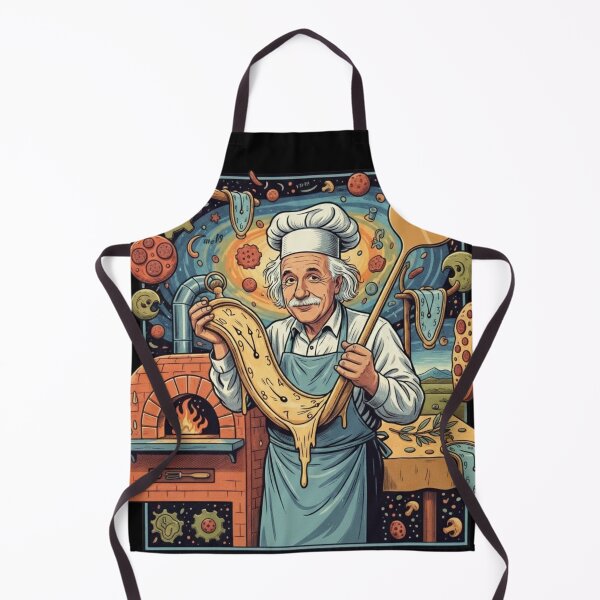 Item preview, Einstein x Surrealism — Melting Pizza Clock Tribute Art designed and sold by VieBelieve.