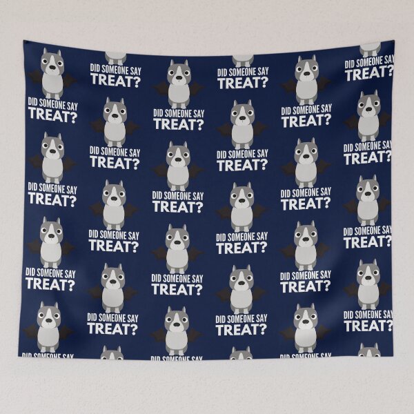 Item preview, American Staffordshire Terrier Halloween Trick or Treat designed and sold by Easonseay.