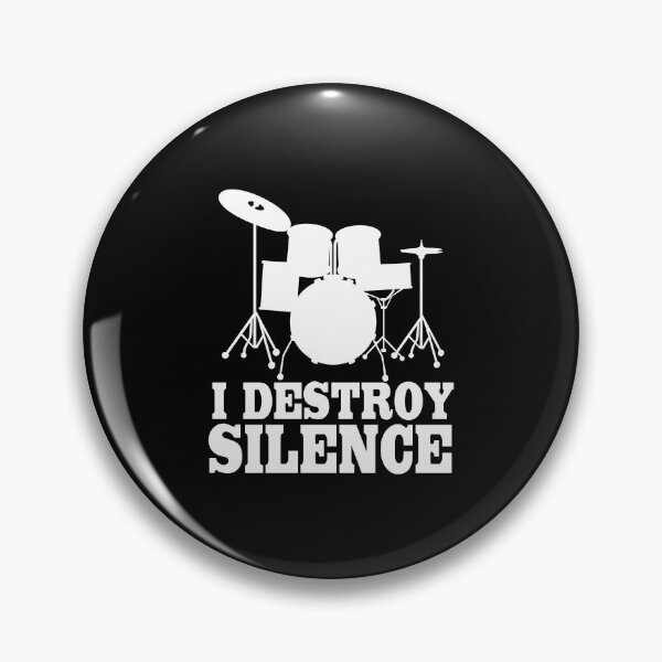 Item preview,  I Destroy Silence Drum Drummer designed and sold by corbrand.