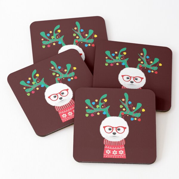 Item preview, Bichon Frise Funny Holiday Xmas Christmas  designed and sold by Easonseay.