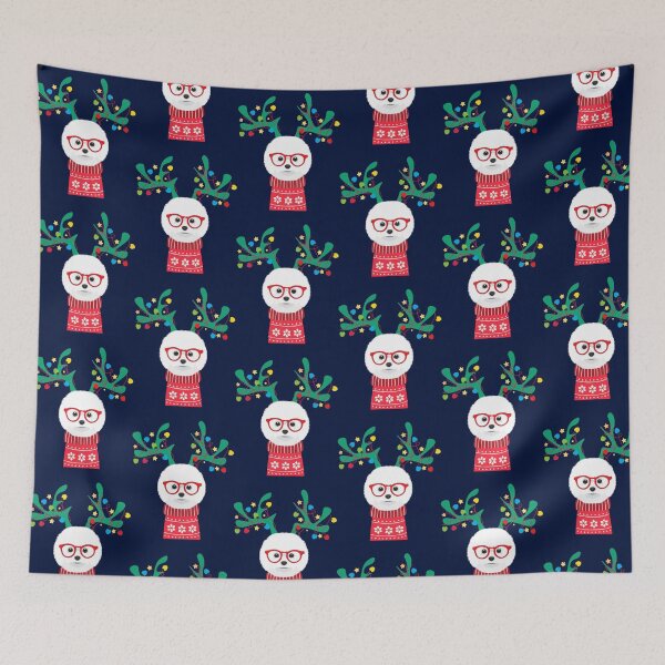 Item preview, Bichon Frise Funny Holiday Xmas Christmas  designed and sold by Easonseay.