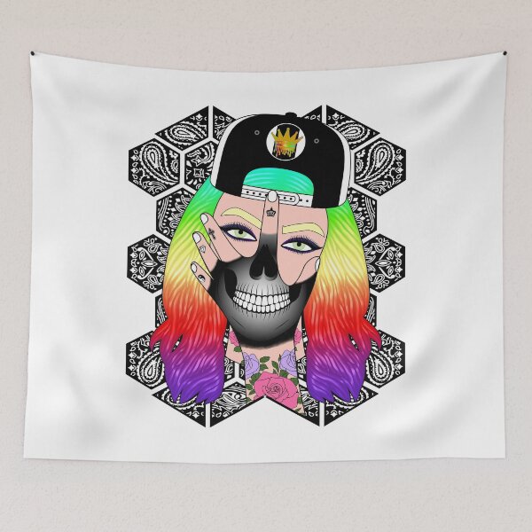 Item preview, Skull Hand Girl, Tattoo designed and sold by DESTRATOR_DE.