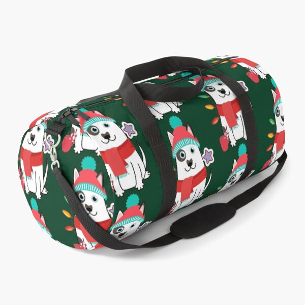 Item preview, Christmas Dog Bull Terrier Lights Candy Cane Star designed and sold by Easonseay.