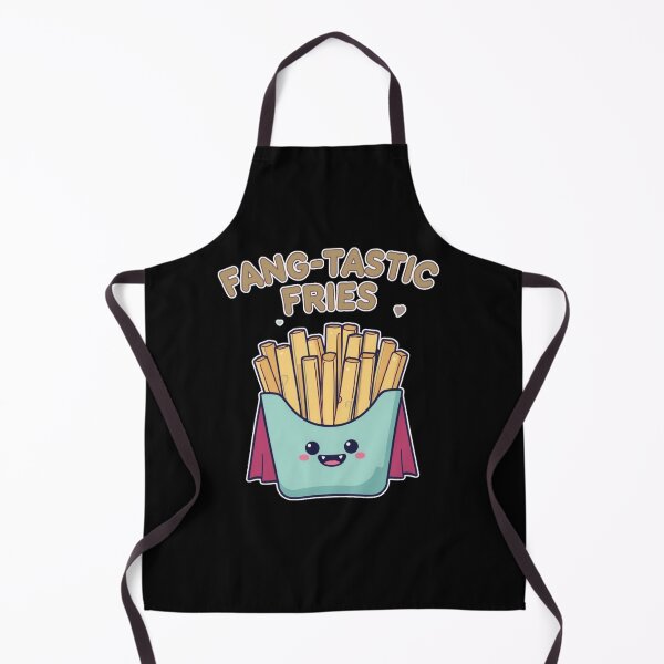 Item preview, Fang-Tastic Fries Cute Vampire Fries Sticker - Halloween Snack Design designed and sold by FestivityFinds.