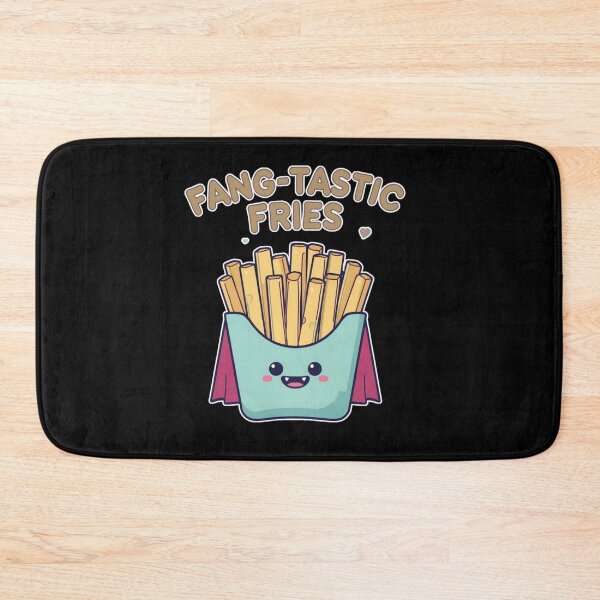 Item preview, Fang-Tastic Fries Cute Vampire Fries Sticker - Halloween Snack Design designed and sold by FestivityFinds.