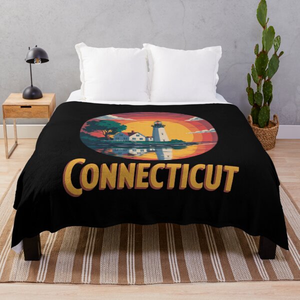 Item preview, Connecticut Lighthouse Coastal Sunset Scenic designed and sold by HellD3vil-Art.