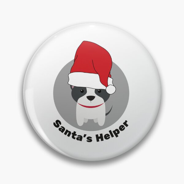 Item preview, Cute Christmas Dog, Santa_s Helper, Christmas Family Pyjama Top Design designed and sold by Easonseay.