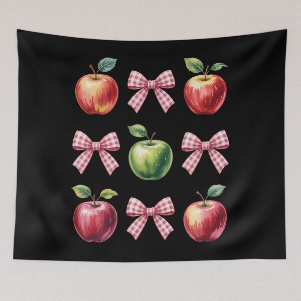Item preview, Coquette Apple Picking Crew Apple Picking Season Red Bows designed and sold by HellD3vil-Art.