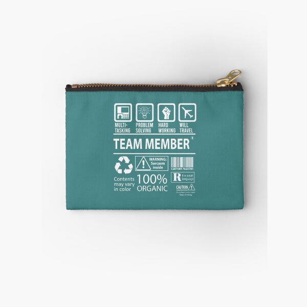 Item preview, Team Member T Shirt - Multitasking Job Gift Item Tee (1) designed and sold by Easonseay.
