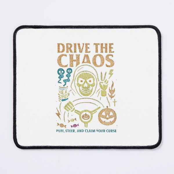 Item preview, Spooky Drivers – Skeleton Chaos Halloween Classic T-Shirt designed and sold by inkfluenceart.