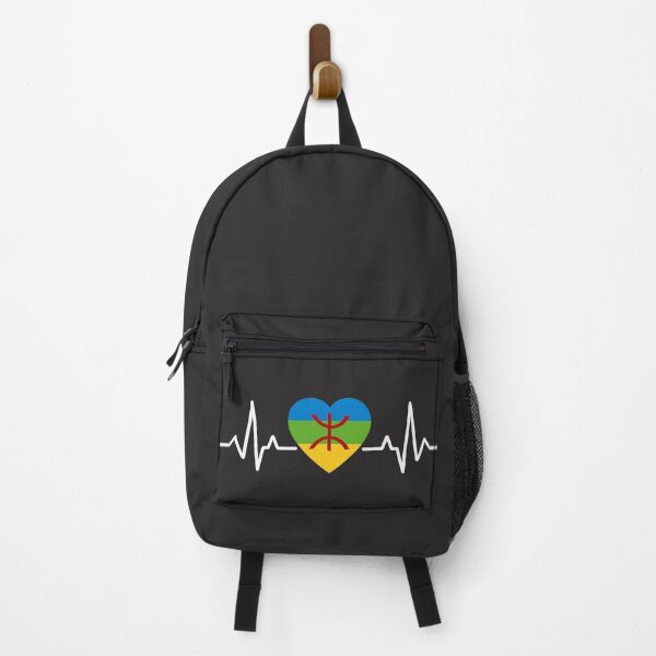 Item preview, Amazigh Heartbeat T-Shirt | Berber Pride ⵣ Flag Heritage designed and sold by tara3amran.