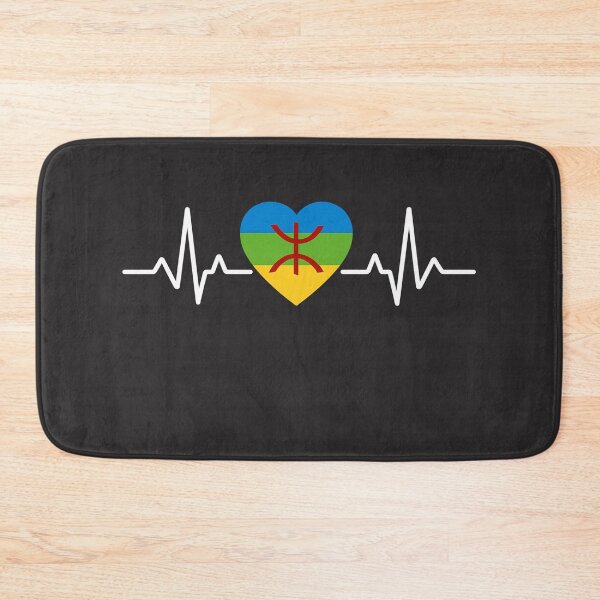 Item preview, Amazigh Heartbeat T-Shirt | Berber Pride ⵣ Flag Heritage designed and sold by tara3amran.