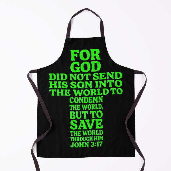 Item preview, John 3:17 For God Send His Son To Save The World Through Him designed and sold by plushism.