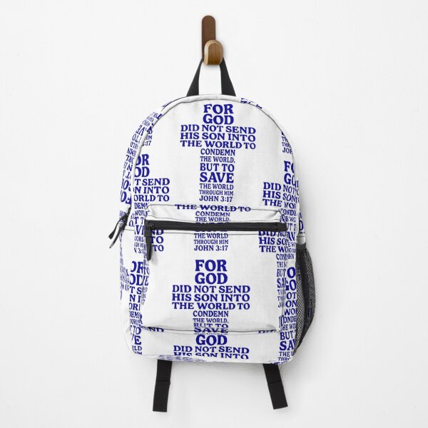 Item preview, John 3:17 For God Send His Son To Save The World Through Him designed and sold by plushism.