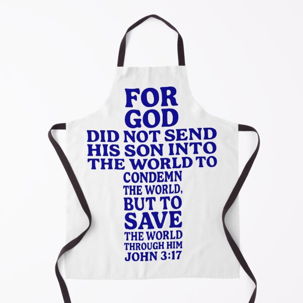 Item preview, John 3:17 For God Send His Son To Save The World Through Him designed and sold by plushism.