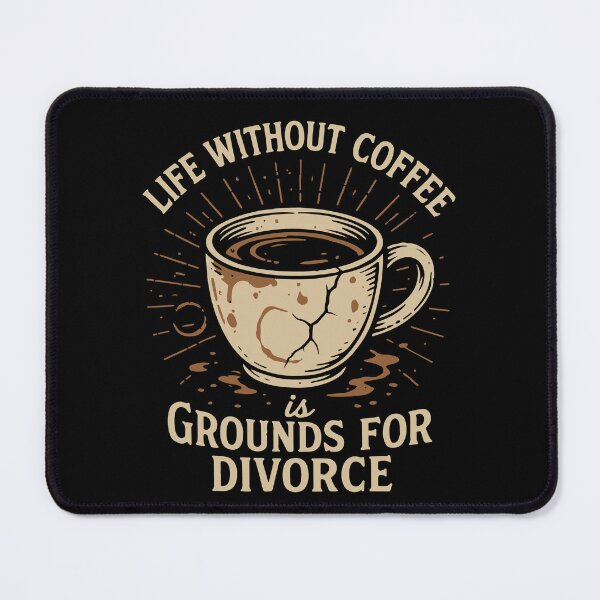 Item preview, Life Without Coffee Is Grounds For Divorce designed and sold by LuminOrb.