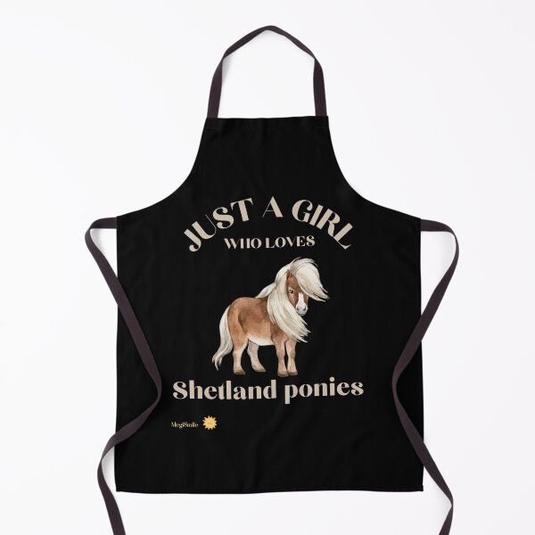Item preview, Solo una chica que ama los ponis Shetland, lindos ponis. designed and sold by MegiSmile.