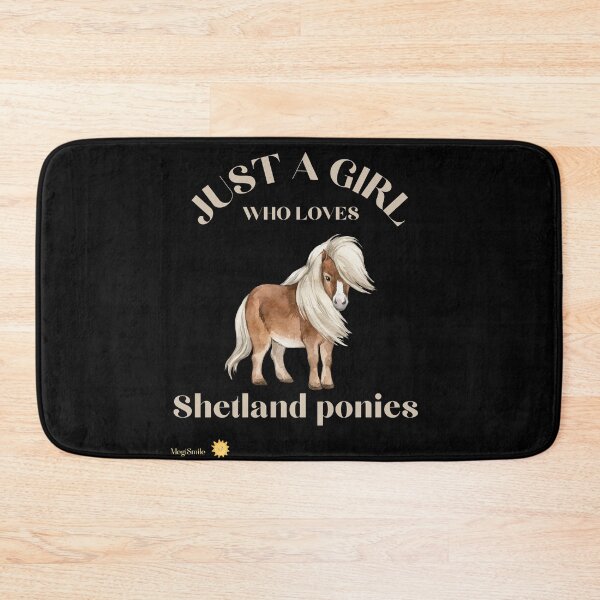 Item preview, Just a girl who loves Shetland ponies cute pony designed and sold by MegiSmile.