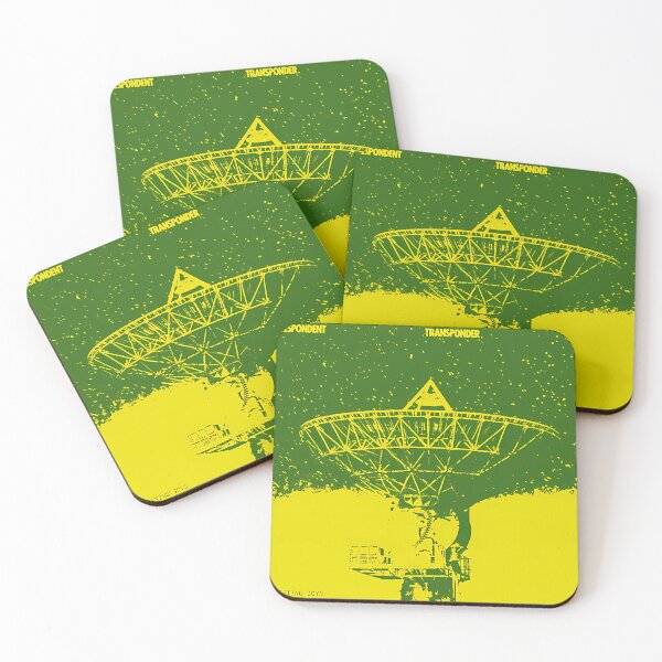 Item preview, Despondent Transponder Alternative Album Cover Poster Art Green designed and sold by SamueMorris.