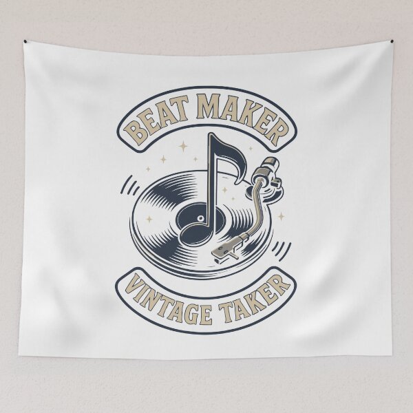 Item preview, Beat Maker Vintage Taker Vinyl Record Music Lovers designed and sold by LuminOrb.