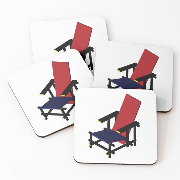 Item preview, Red and Blue Chair - Gerrit Rietveld designed and sold by goal-getter.