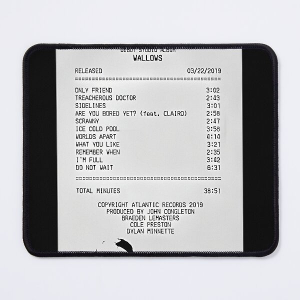 Item preview, Album Receipt designed and sold by SamueMorris.