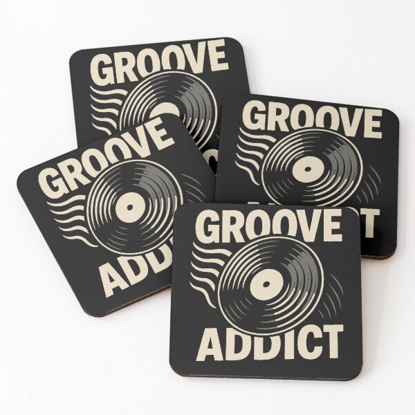 Item preview, Groove Addict Vinyl Record Music Lovers designed and sold by LuminOrb.