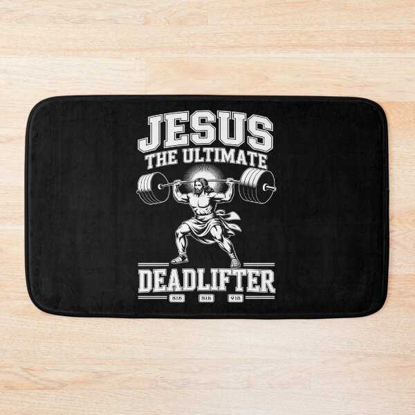 Item preview, Jesus The Ultimate Deadlifter - Jesus Deadlifting Christian designed and sold by Idarmotar.