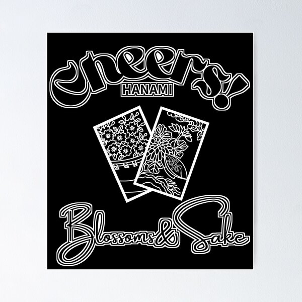Item preview, Hanami Cheers  Blossoms & Sake designed and sold by collectionA.