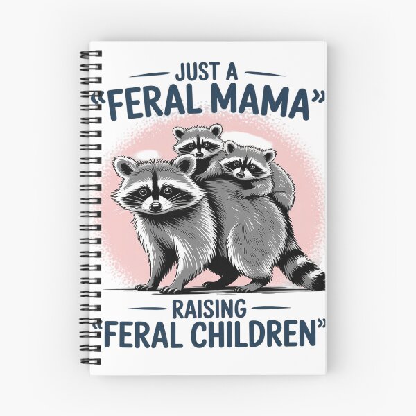 Item preview, Just A Feral Mama Raising Feral Children designed and sold by Idarmotar.