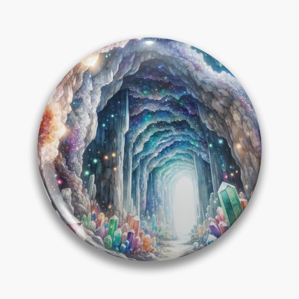 Item preview, Crystal Tunnel into the Inner Earth designed and sold by FriskyLemur.