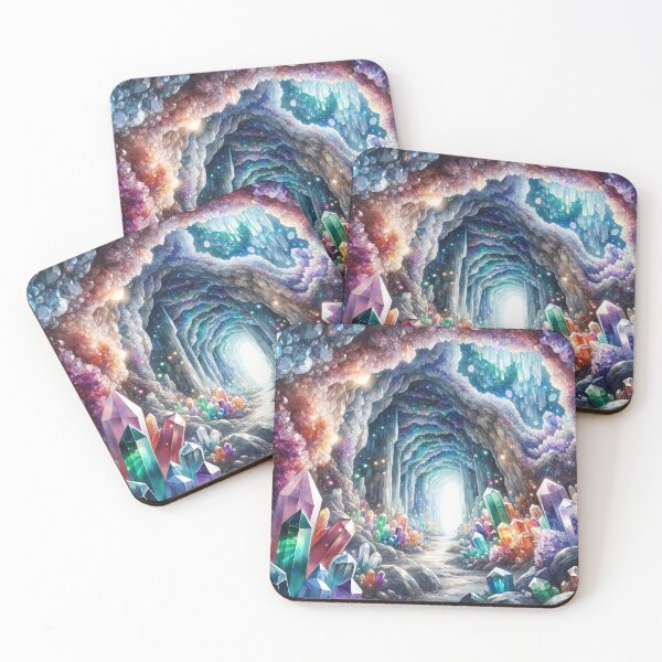 Item preview, Crystal Tunnel into the Inner Earth designed and sold by FriskyLemur.