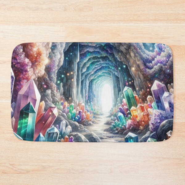 Item preview, Crystal Tunnel into the Inner Earth designed and sold by FriskyLemur.