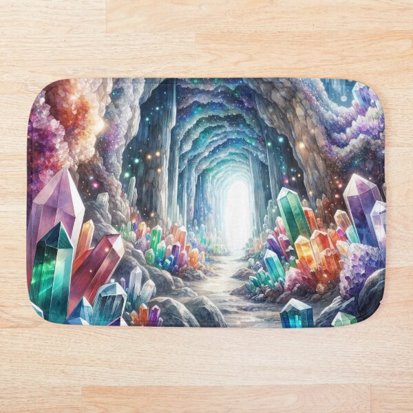 Item preview, Crystal Tunnel into the Inner Earth designed and sold by FriskyLemur.